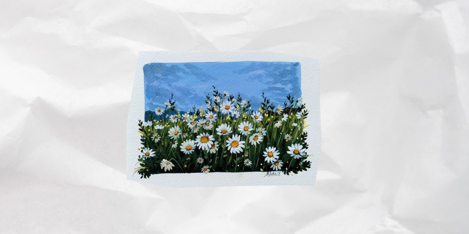 Gouache Painting